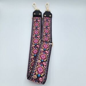Adjustable Crossbody Strap Pink Floral NWOT #2180